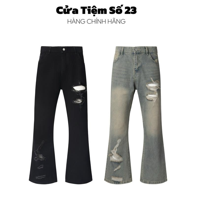  Quần JEANS LOE DOUYING Nam Nữ - Jeans Loe Vải Denim Unisex Menswear pant  164  