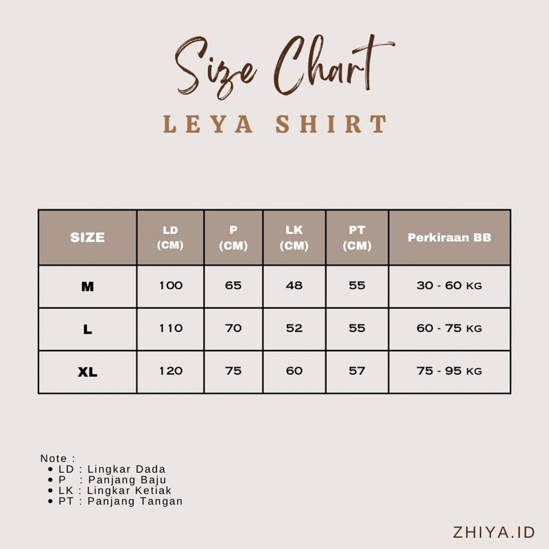 Leya Shirt Kemeja Ruffle Terbaru Rayon Twill Wanita