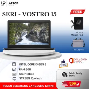 LAPTOP PILIHAN  ID I SERI V0STRO 15 I i3 GEN 8 I SSD 128GB I 15,6 INCH I BERGARANSI