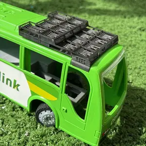 MINIATUR CORONG 96 BUS BASURI TERBARU BAHAN RESIN { BARAJATECH }