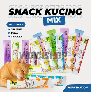 Snack Mix 75pcs 100pcs 50pcs 500gr 1kg/ Makanan Hewan Pemeliharaan/ Cemilan Kucing Mix