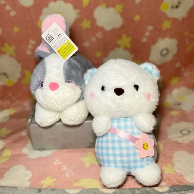 Kelinci Abu + Bear Biru