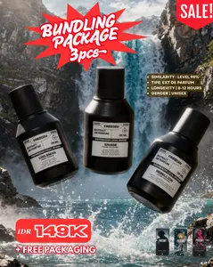 TOTAL 3PCS BUNDLING PACKAGE FREEDAY COOLEMAN EXTRAIT DE Parfum Kualitas Premium Paling Wangi Edp 35ml Unisex   Halal Ketahanan 8-12 Jam