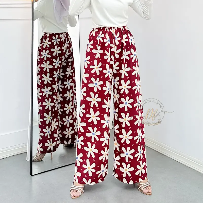 CELANA KULOT HOMMY CELANA KULOT ADEM PIYAMA  BAHAN RAYON 4