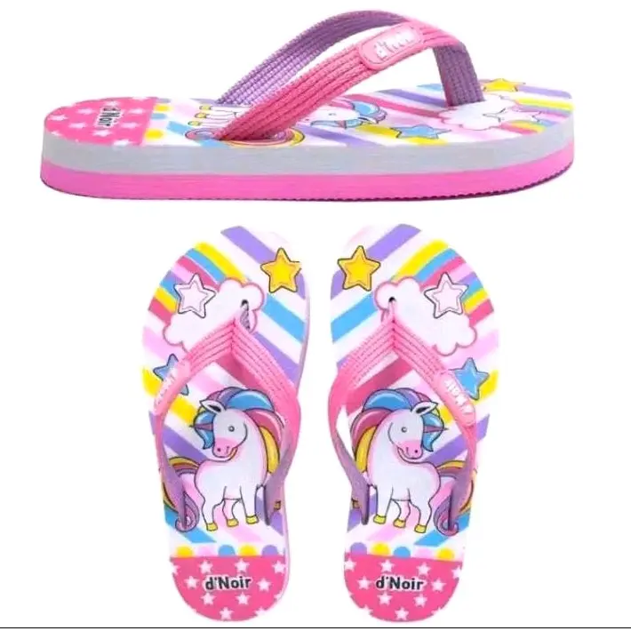 sandal anak perempuan kekinian terlaris terbaru motif kuda poni/sandal jepit tali webing Fashion Kaki sandal  mickey