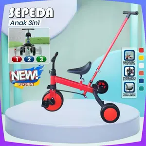 Mainan Sepeda Anak 3in1 multifungsi sepeda keseimbangan anak