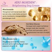 Gambar ZILOTY Brightening Day Cream 10 Gram -Anti UV - Mencerahkan Wajah - Memudarkan Flek Hitam, Kerutan - Mengatasi Jewatan, Beruntusan Untuk Semua Jenis Kulit dari Ziloty Skincare Kab. Tangerang 3 Tokopedia