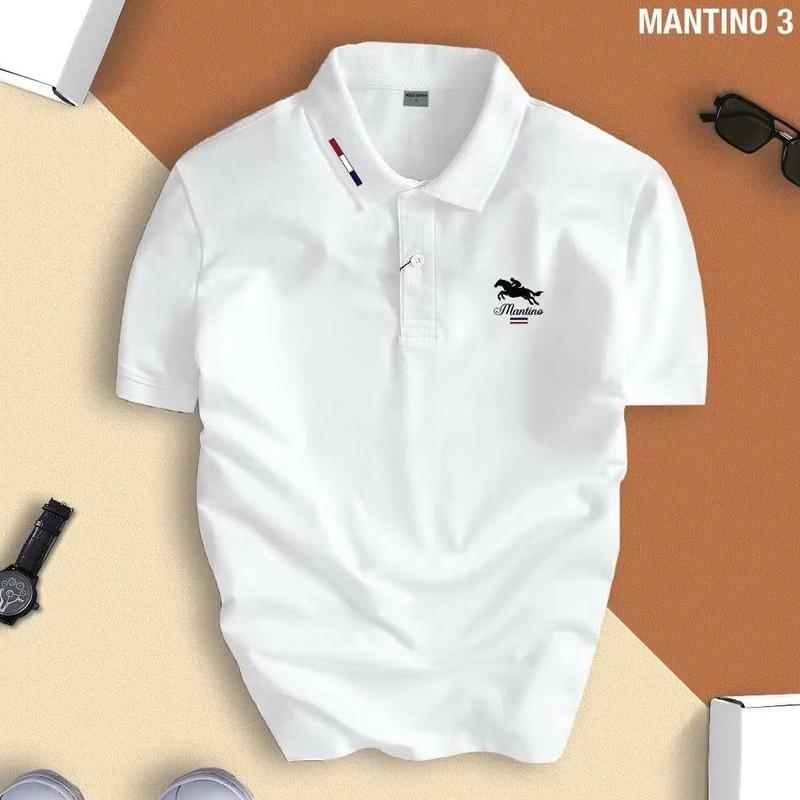 Áo Polo nam nữ MANTINO 3 cổ bẻ, BASIC CVC tay ngắn sang trọng thanh lịch,…