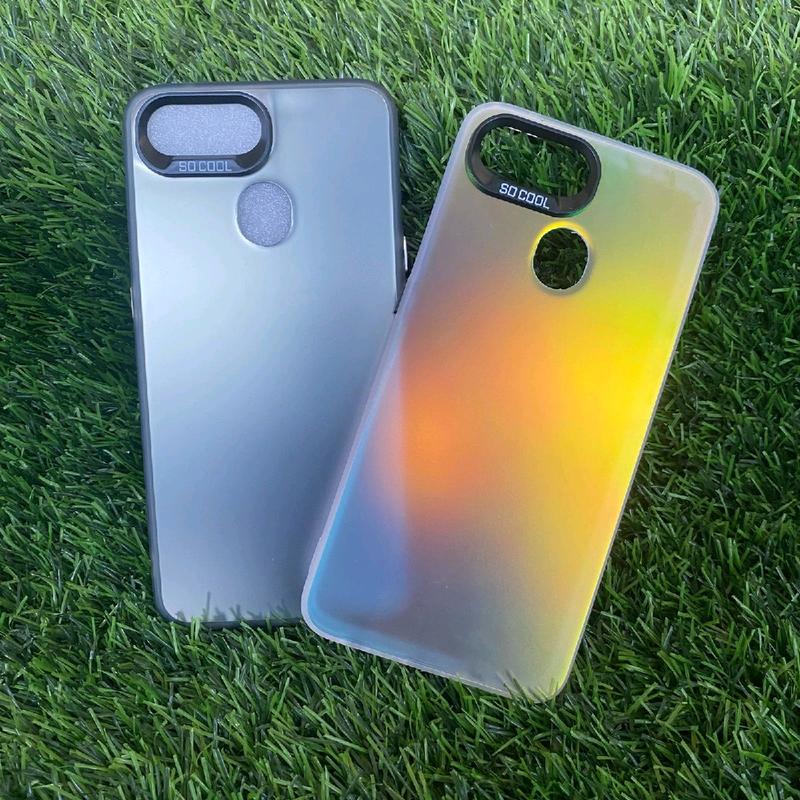SOFTCASE OP A5S / A7 / A12 / A11K / F9 / F9 PRO / REAL U1 / A7X / AX7 TERBARU CASE IMD SOCOOL HYBRID HOLOGRAM  HARDCASE POLOS WARNA HITAM DAN GLOSSY PELINDUNG HANDPHONE PONSEL CASING 1