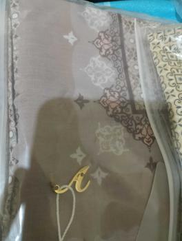 Product Review of BAWAL MONOGRAM LASER CUT/BABY SEAM 48/50 INCHES FLORAL,BAWAL BIDANG 48/50 INCHES, from 𝒆**𝒏 1