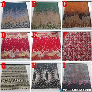 Kain batik halus kain bakal sogan new arrival 49 bahan batik motif serian warna terbaru kain kebaya Seragam Jarik