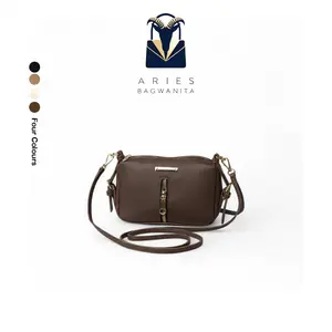 Tas Selempang Aluna Mini Elegan Simple Muat HP Bag Wanita Modern Desain Kekinian