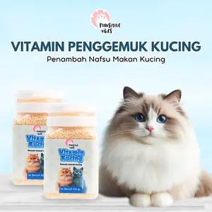 VITAMIN GEMUK Kucing Penambah Nafsu Makan Anjing Obat Pengemuk Untuk