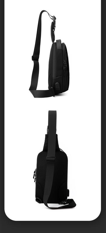 Product Introduction of Men's Casual Chest Bag Oxford Cloth Single Shoulder Crossbody Bag Youth Backpack Large Capacity Sports Bag handbags chest bag 가방 17