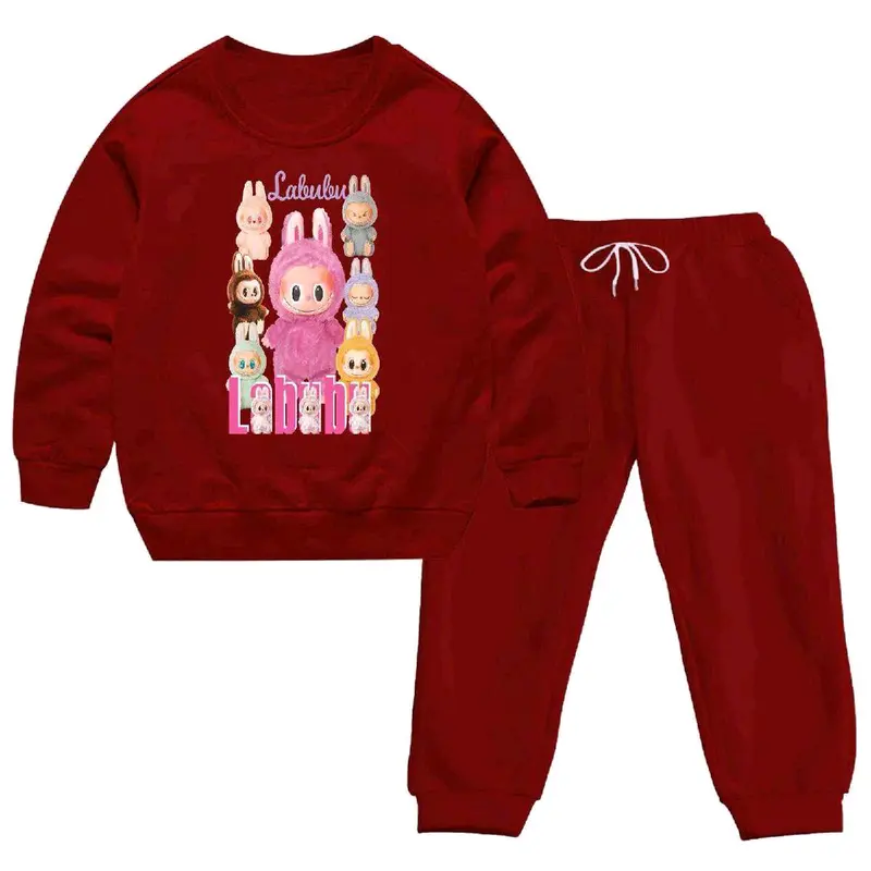 stelan anal joger viral labubu pink karakter lucu Fashion 2