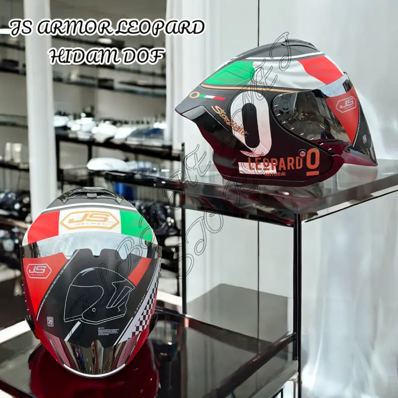 COD helm half face JS ARMOR helm viral PREMIUN 100% ORIGINAL SNI TERLARIS ELEGAN DAN NYAMAN 2