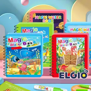 Mainan Buku Mewarnai Magic Water Coloring Book Buku Gambar Air