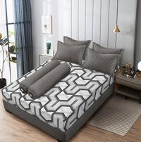 Gambar Vallery Quincy - Bed Cover Set King 180x200 Tinggi 30Cm Fitted - Luxton dari Lady Rose Sprei Kab. Bandung 2 Tokopedia