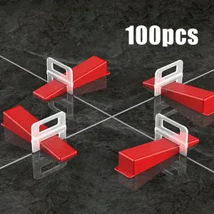 100 Pcs Alat Perata Keramik Wedges Alat Pasang Keramik Granit Spacer Leveling Keramik