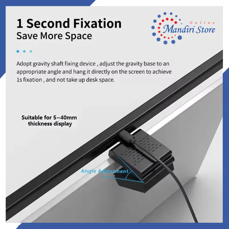 Screen Bar Monitor LED 40 CM/50 CM | Lampu Meja Kerja Gaming Setup Desk 3