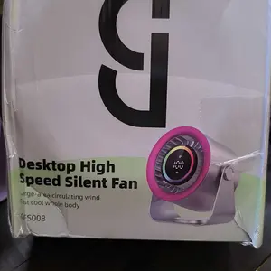 GOOJODOQ GFS008 High-speed Desktop Turbine Circulating Fan Kipas Angin Kipas Dinding Digital Display Adjustable Kipas Meja Kipas Dinding - Official.