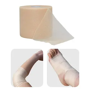 FOAM BANDAGE Pree Tape Underwrap Busa Perban Sikup/Bantalan Lutut 6cm x 20M Folyurethane Foam untuk Semua Olahraga