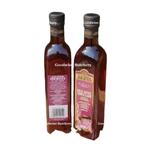 Cuka RED WINE VINEGAR Filippo Berio Italy 500ml Rice White Natural