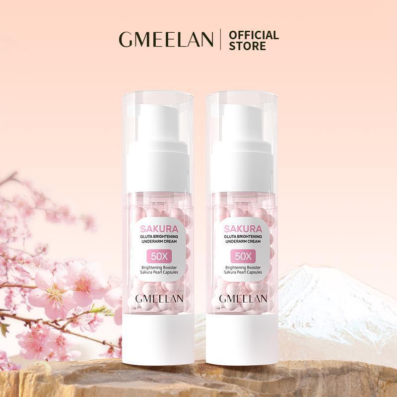  【HOT GMEELAN Kem Dưỡng Nách Sakura Underarm Cream 30g Hỗ Trợ Dưỡng Sáng Nách Với Niacinamide Gluta & 5X Ceramide Phù Hợp Với Tất Cả Loại Da 