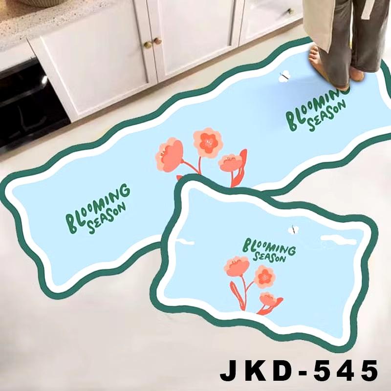 Product Introduction of Keset Dapur 2 in 1 Door Mat Trendy Keset Kaki Dapur Kamar Tebal Anti Slip rumbai 26