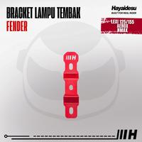 Gambar Hayaidesu Bracket Lampu Tembak FENDER Bar stand dudukan Lampu Tembak NMAX LEXI AEROX - HITAM dari Hayaidesu Indonesia Kab. Tangerang 5 Tokopedia