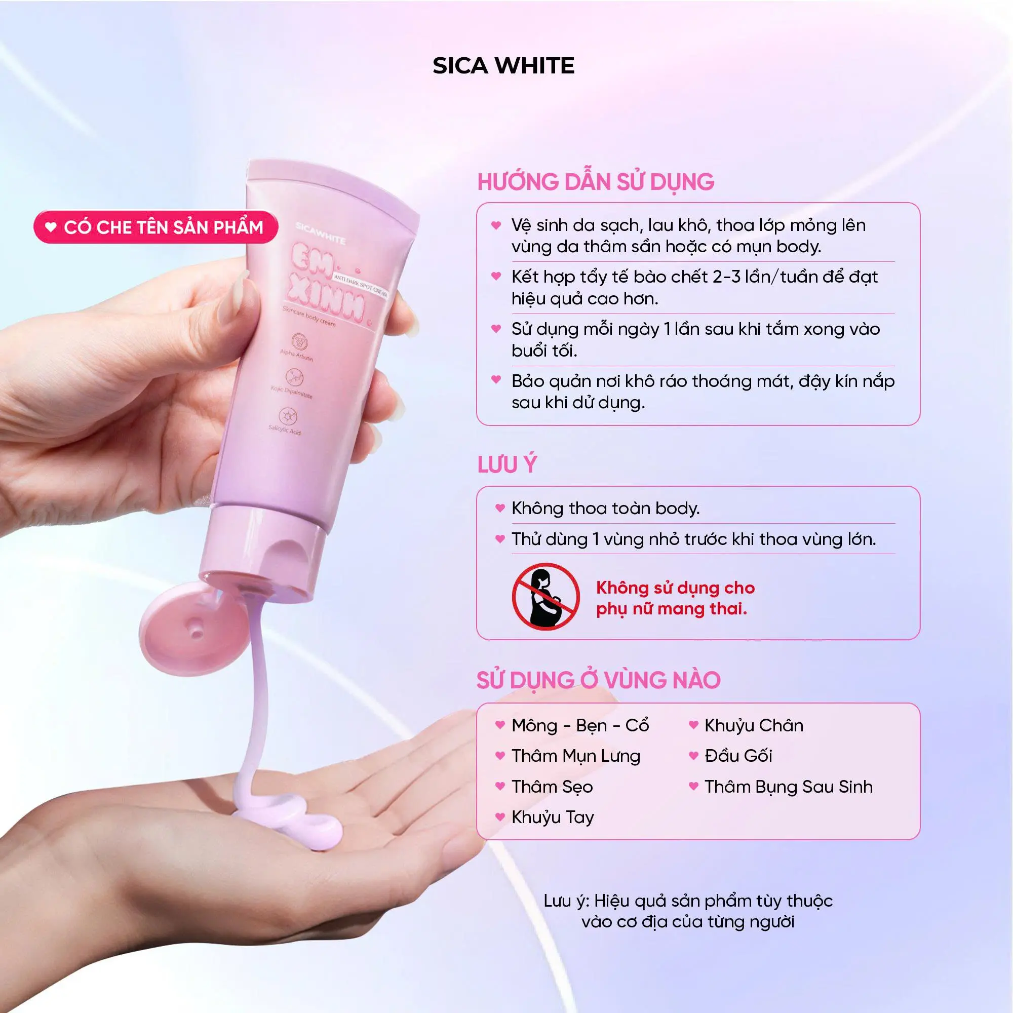 [D81] Kem Lotion Em Xinh (50gr) - Hỗ Trợ Mờ Thâm V3. Mụn, Sần Sùi, Làm Mềm Mịn, Cấp Ẩm, Dưỡng Trắng. ( Free Ship) | BigBuy360 - bigbuy360.vn