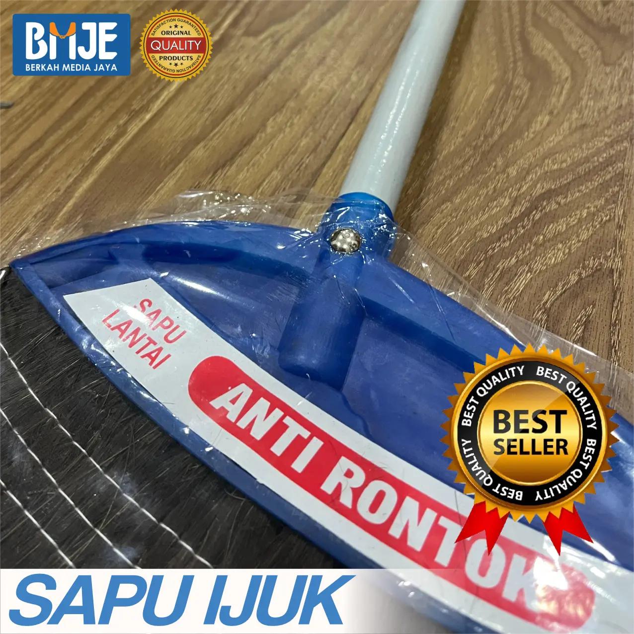 Sapu Ijuk 2 Macan  Pembersih Lantai Broom Serbaguna Nilon Nylon