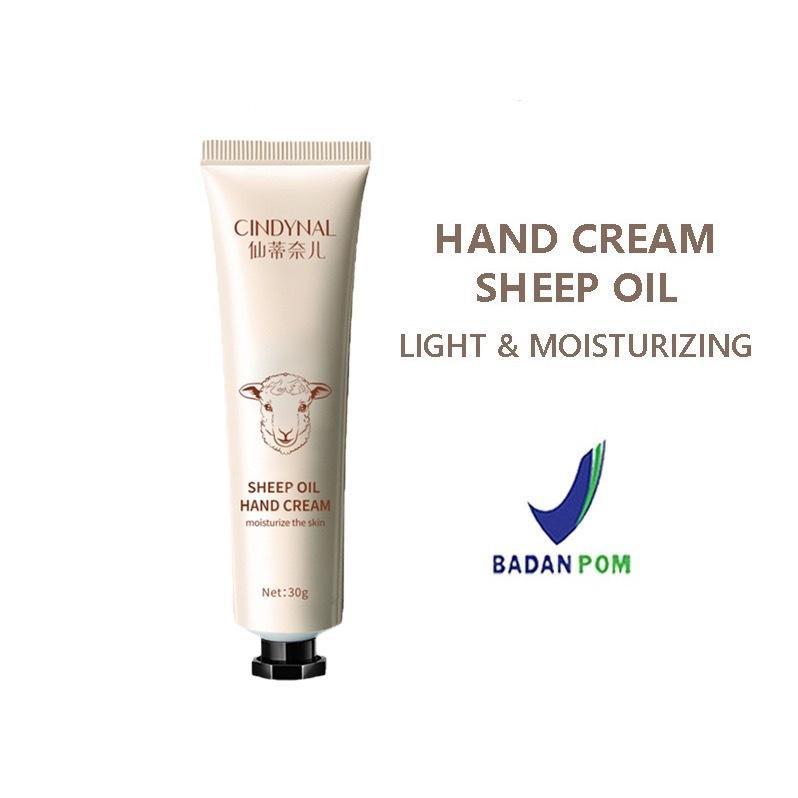 [3 Pcs] BPOM Hand Cream Sheep Oil / Krim Lotion Pelembab Tangan Kering Kasar Anti Keriput dan mencerahkan kulit 5