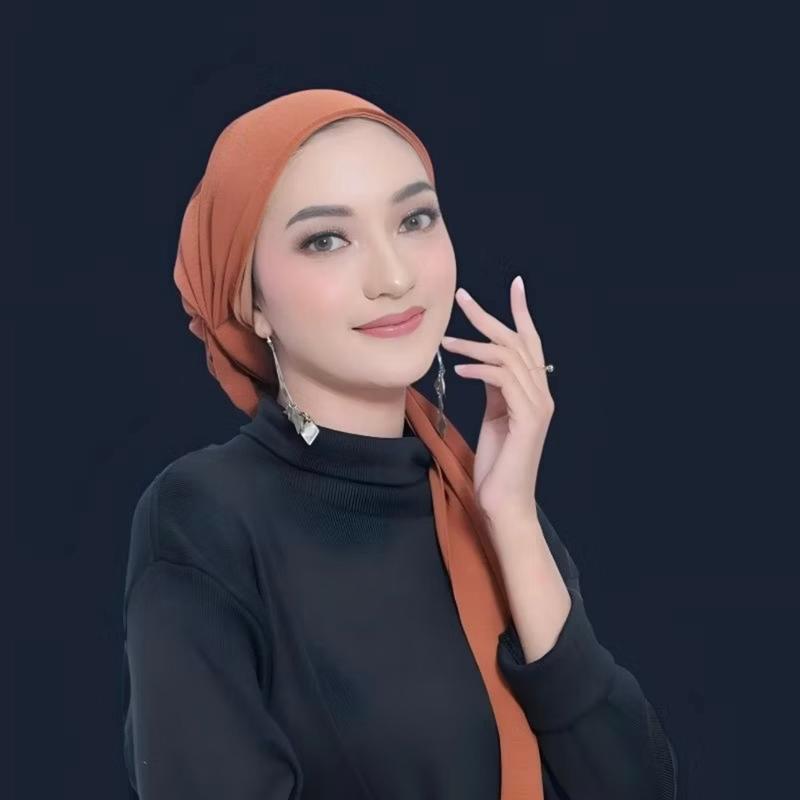 Turban Instant Chiffon with Inner 5