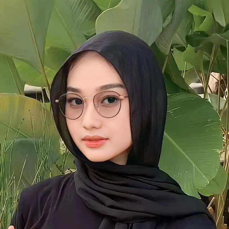 kacamata titanium mini untuk muka kecil minus cylinder normal / pusat anti radiasi 2733 0