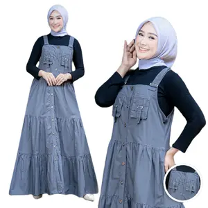 Pasolex Overall Alexa 1244 - Overall Wanita Baby Canvas Overall Dress