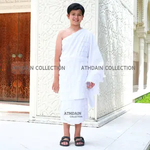 Kain Ihrom Instan Anak TK - SD - SMP (Khusus Untuk Manasik Haji Karna Ada Jahitan)