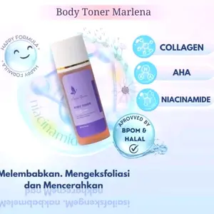 TONER Marlena toner badan toner pemutih bpom 100ml