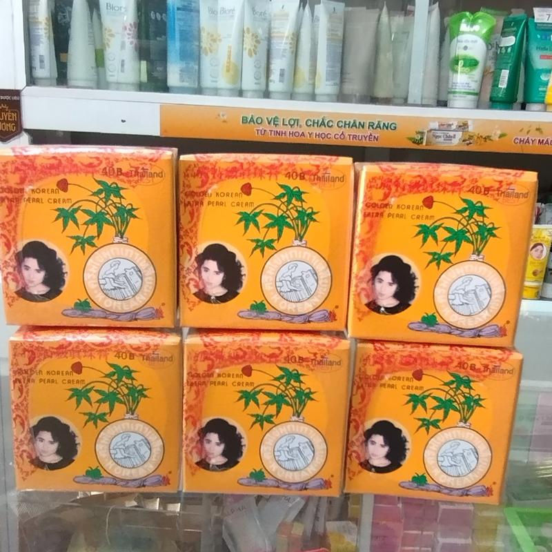 LẺ 6 HỘP KEM SÂM VÀNG THÁI LAN 5G _ hỗ trợ chăm sóc da mặt