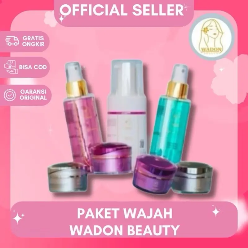 [PAKET SILVER] WADON BEAUTY Perawatan Wajah Mencerahkan