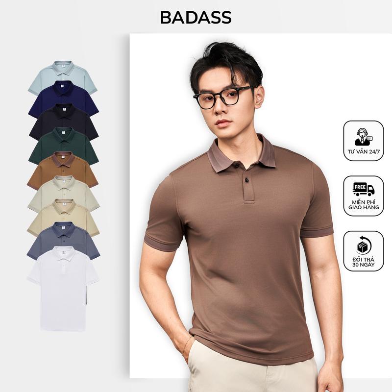 [GIẢM 20K 05 KHÁCH ĐẦU TIÊN] Áo polo nam chuẩn phom thanh lịch co giãn nhẹ thoáng khí áo thun có cổ chất vải chống nhăn xù sang trọng đẳng cấp có bigsize 360 Boutique - POTOL516