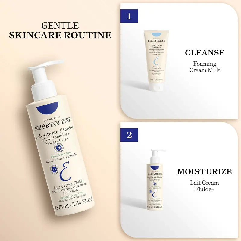 Embryolisse  Lait-Creme Fluide+ 75ml 6 In 1 Pelembab Moisturizer Wajah 3