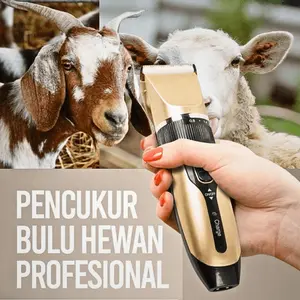 BaoRun K5 Alat Cukur Hewan Kambing & Domba Elektrik Rechargeable Pisau Keramik Tajam Desain Ergonomis Hemat Waktu Profesional