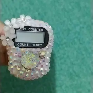 [BISA COD] Tasbih Premium Tasbih Digital Hias Tasbih Digital Mini LCD Tasbih Mutiara Alat Hitung Zikir Tasbih Blink Muslim untuk Umroh Haji