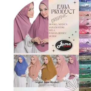hijab polos juma L standart instan muslimah Wanita#jilbab instan#jilbab sporty# Kerudung Simple