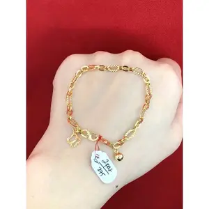 Gelang Nuri ukir titanium anti karat Bracelets