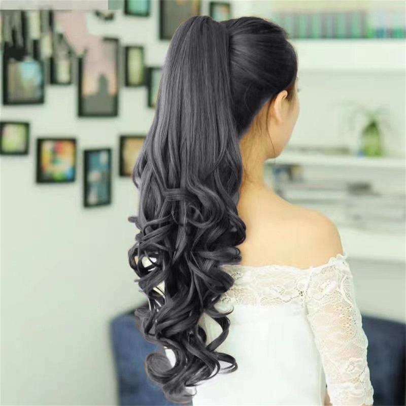 Product Introduction of Tóc Đuôi Ngựa Vuốt, Dài 60cm, Kiểu Xoăn, Kẹp Trong Tóc Nối, Tóc Giả Đuôi Ngựa Xoăn, Sợi Tóc Đuôi Ngựa, Dành Cho Nữ, Phụ Kiện Thời Trang, Cindie, Vận Chuyển Từ Việt Nam 16