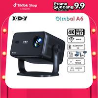 Gambar XGODY Gimbal A6 Smart Proyektor LCD - Android 14 - FHD 1080P -Transcreen built-in- AUTO Focus - Eye Protection - 500 ANSI - Gimbal N6 Pro dari XGODY.ID Kota Administrasi Jakarta Barat 1 Tokopedia