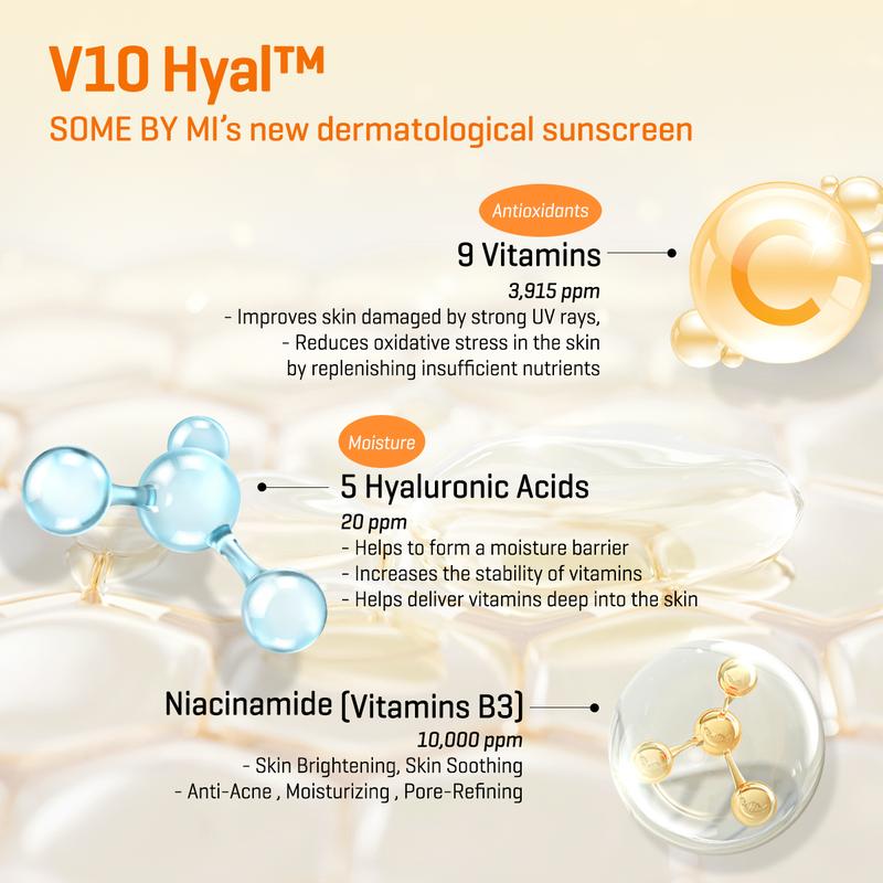 SOME BY MI V10 HYAL AIR FIT SUNSCREEN [50ml] 2