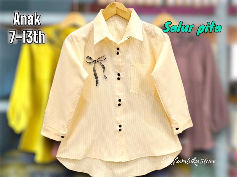 Product Introduction of KEMEJA ANAK MOTIF 5-14TAHUN / KEMEJA ANAK PEREMPUAN MOTIF Baju 18